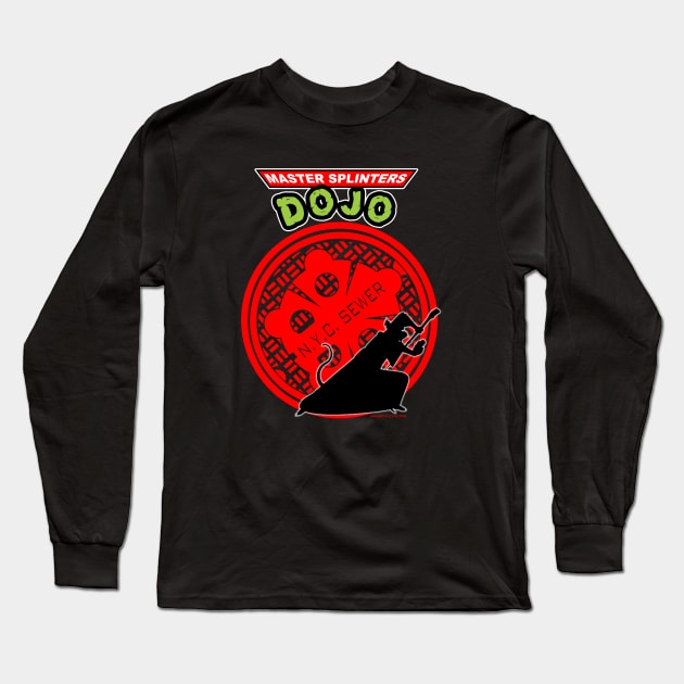 Master Splinters dojo Long Sleeve T-Shirt by doombxny1